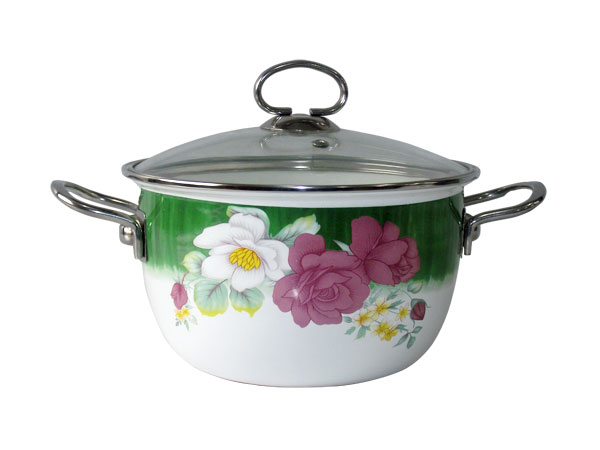 CL006 enamel casserole 